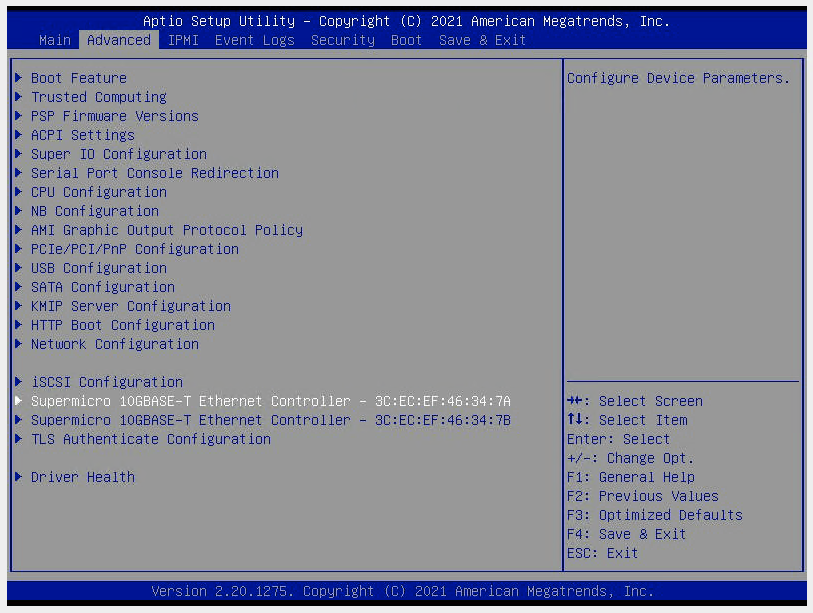 4-2. SR-IOV config for Broadcom NIC (onboard) - KREONET WIKI - KREONET WIKI